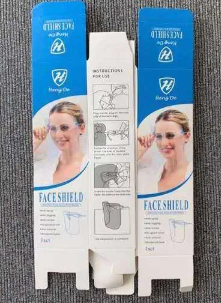 High Quality Protective Safety Face Shield Faceshield with Glasses Frame