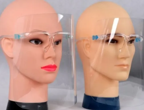 High Quality Protective Safety Face Shield Faceshield with Glasses Frame