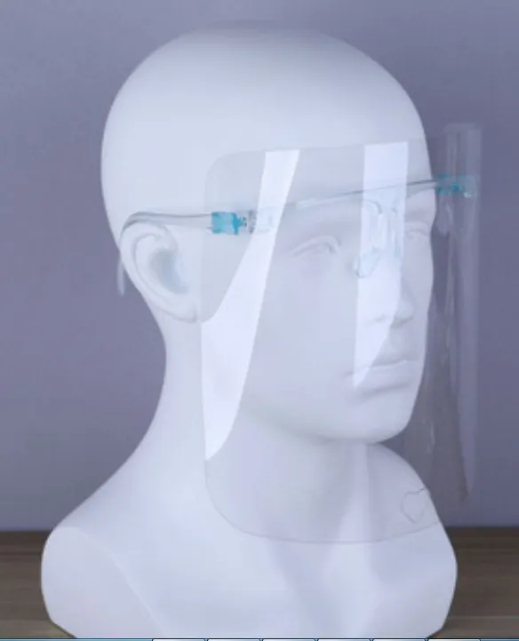 High Quality Protective Safety Face Shield Faceshield with Glasses Frame