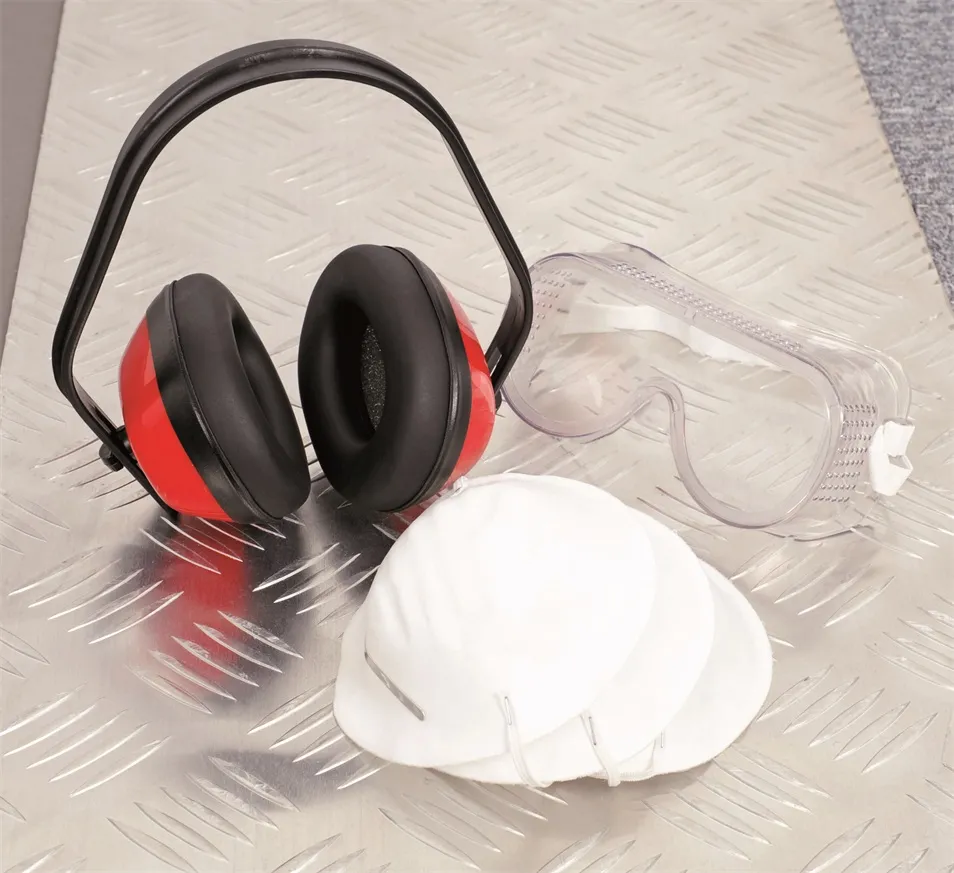 Home Handyman Safety Kit Ear Muffs Ear/Eye/Protector Breathing Mask