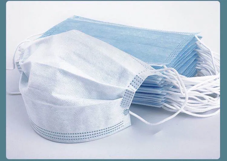 Hot Sale 3 Ply Non-Woven Disposable Protection Face Mask