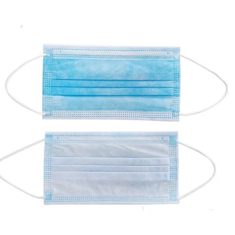 Hot Sale Adult Respirator Custom 3 Ply Non Woven Protective Disposable Face Mask
