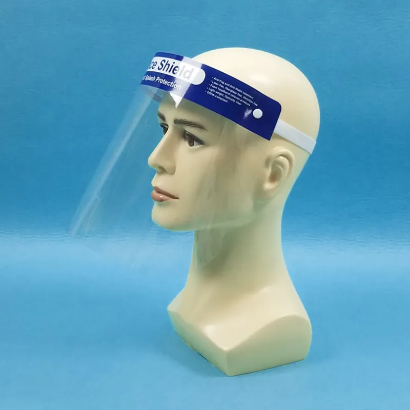 Hot Sale Clear Plastic Protective Face Shield Visors Price