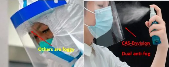 Hot Sale Factory Stock Transparent Full Face Protective Visor Face Shield