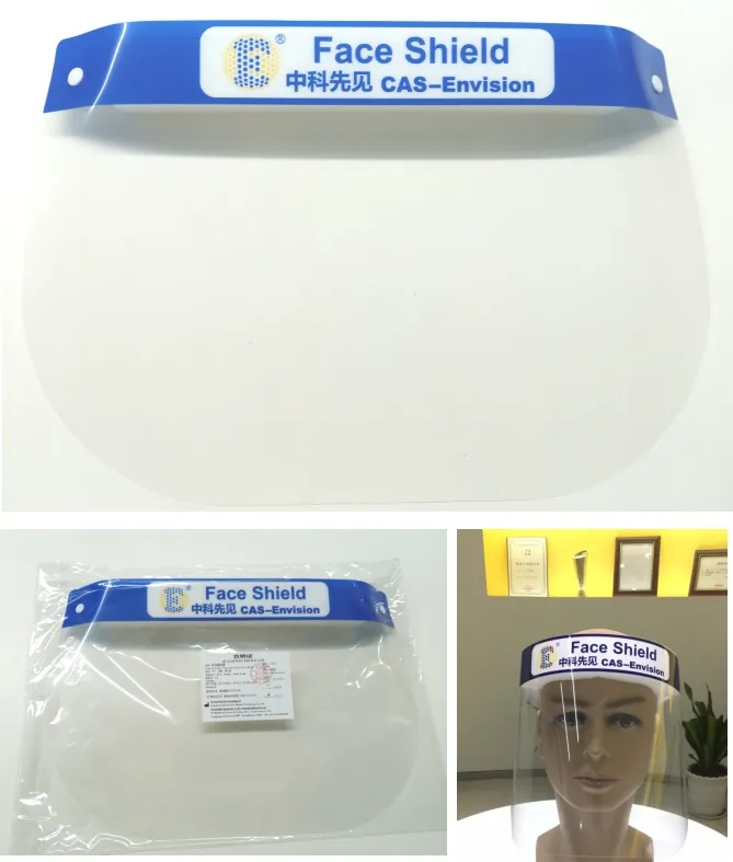 Hot Sale Factory Stock Transparent Full Face Protective Visor Face Shield