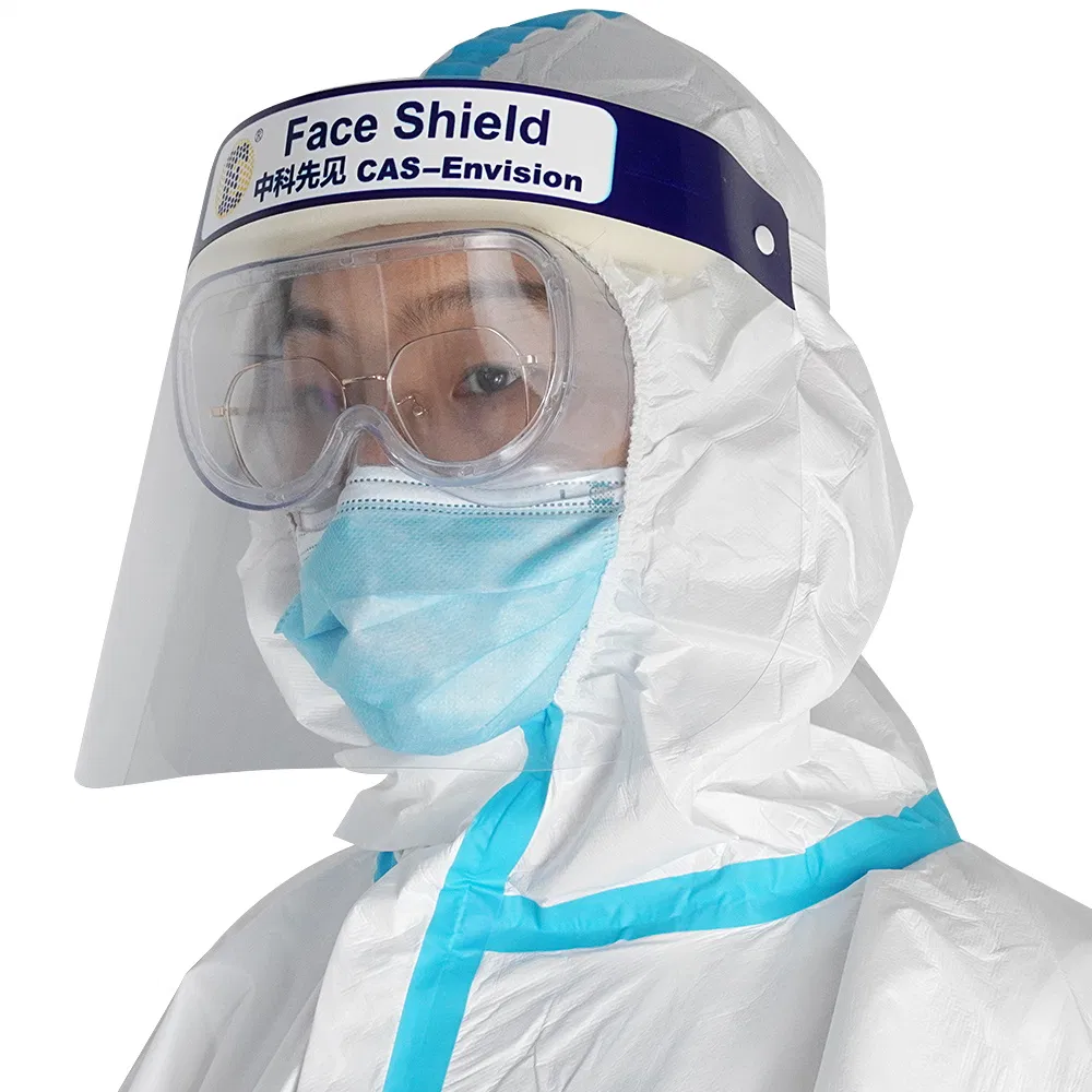 Hot Sale Factory Stock Transparent Full Face Protective Visor Face Shield