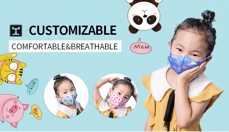 Hot Sale Fashion Custom Face Mask Reusable Washable Mask for Party Decoration