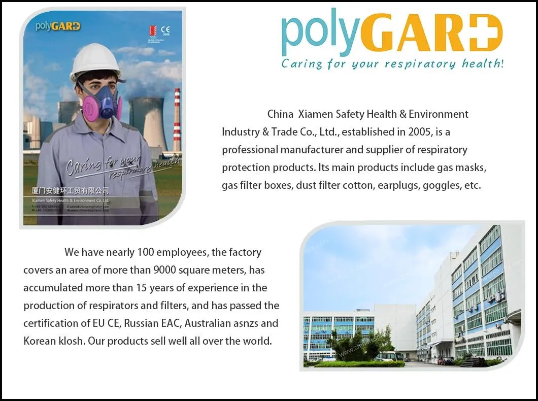Hot Sale Industrial Respirator Half Face Dust Mask with Filters Gas Mask Fashion Silicone Reusuable Face Mask