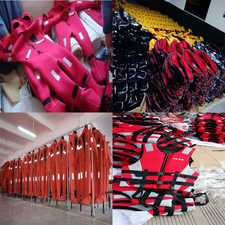 Hot Sale Marine Survival Suit Solas Lifesaving Immersion Suits