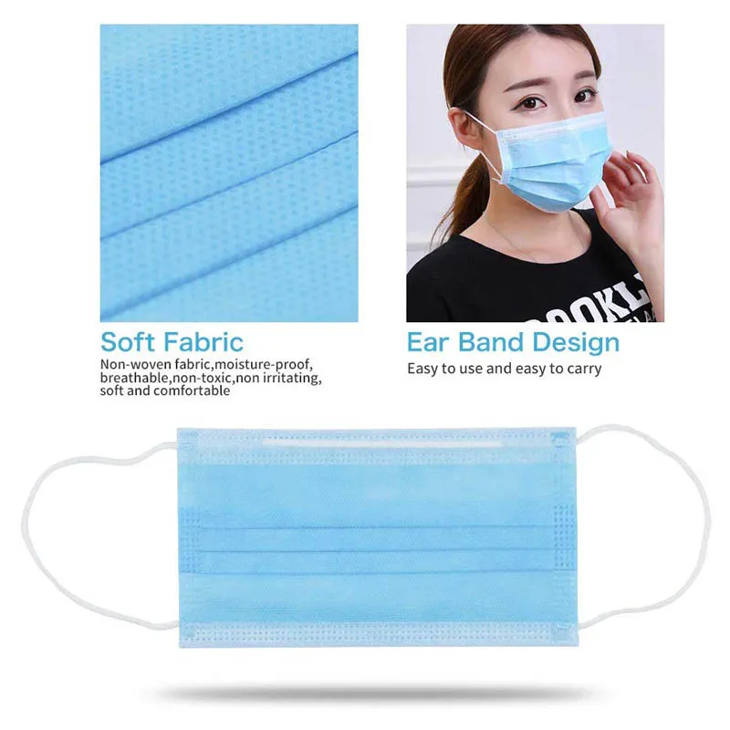 Hot Sale Personal Care Face Mask Protective Mask 3 Ply Face Mask Ce Mask