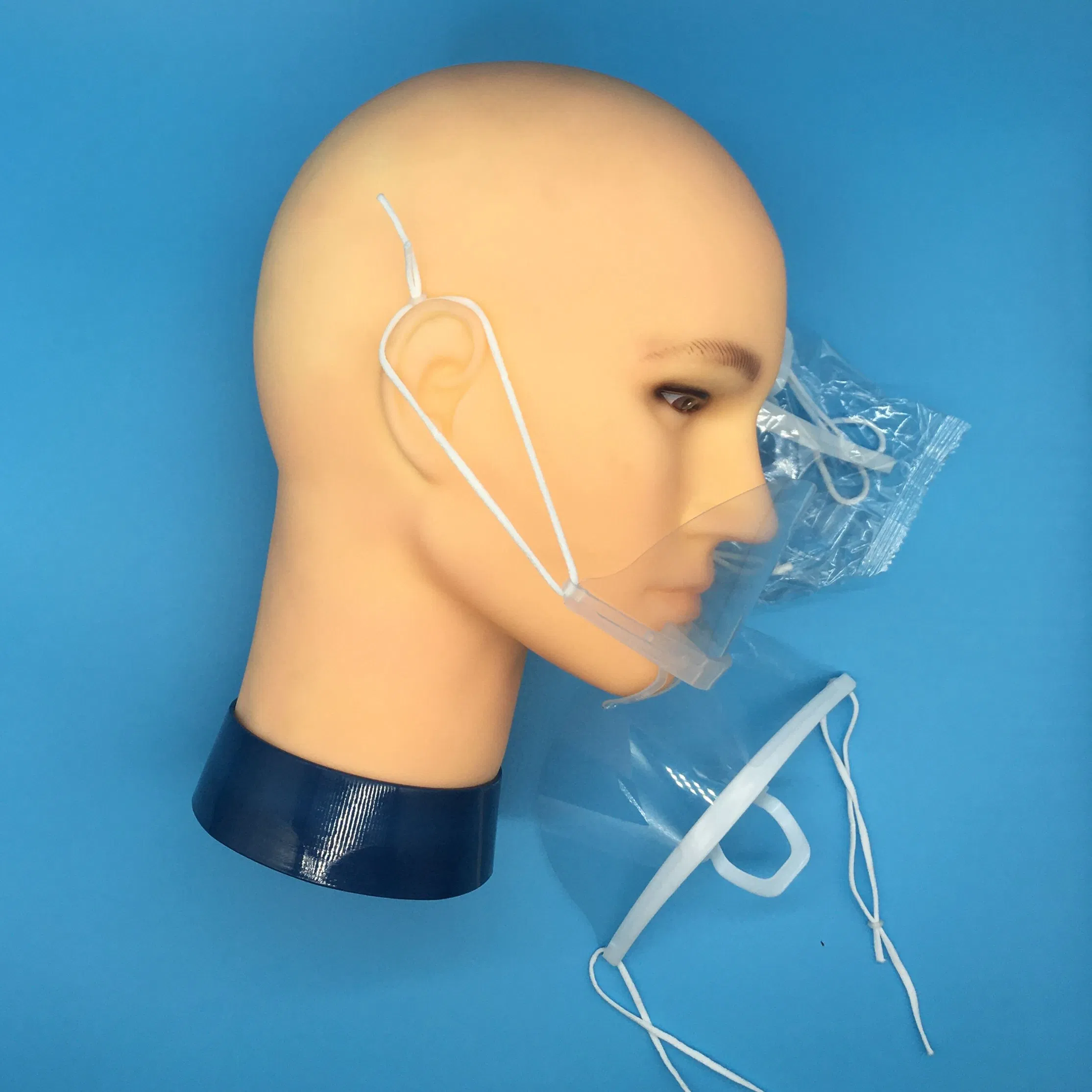 Hot Sale Supplies Reusable Restaurant Transparent Smile Plastic Clear Facemask