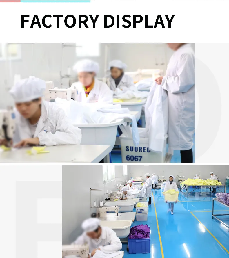 Hot Selling Dust-Free Work Antistati Cleanroom Working Smock
