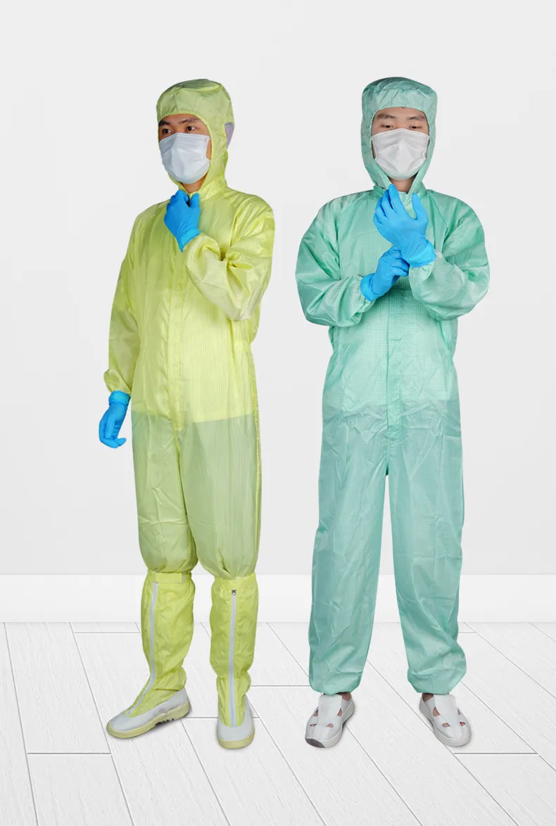 Hot Selling Dust-Free Work Antistati Cleanroom Working Smock