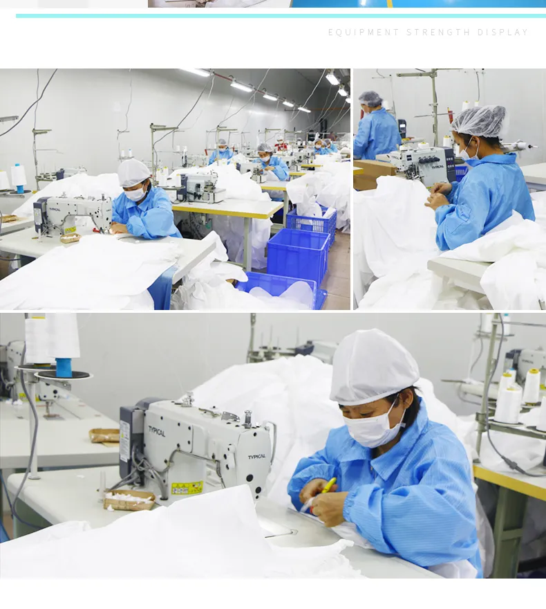 Hot Selling Dust-Free Work Antistati Cleanroom Working Smock