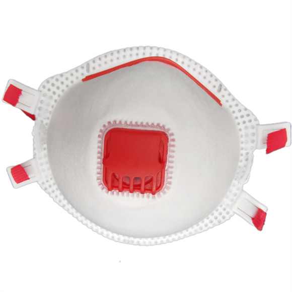 Hot Selling Non-Woven Self Safety Anti Haze Disposable Respirator FFP3 Dust Mask Face Mask with Valve