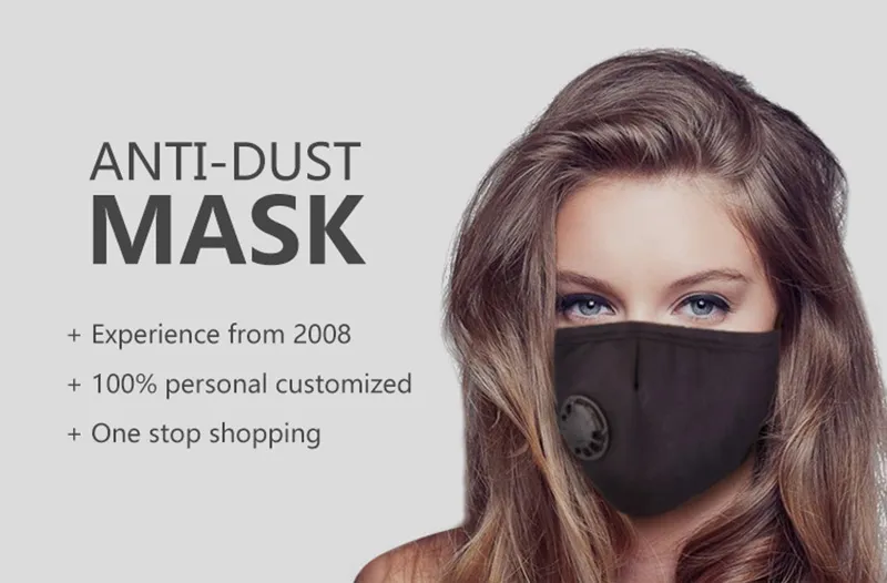 in Stock Eco-Friendly Cover Your Face Area Closely Ice Silk Shield cloth Mask