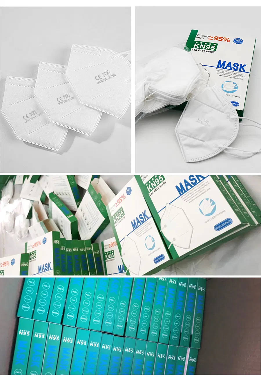 in Stock! ! ! Non Woven Antibacterial Disposable 3/4 Ply Flu Face Mask Disposable Earloop for Virus Protection