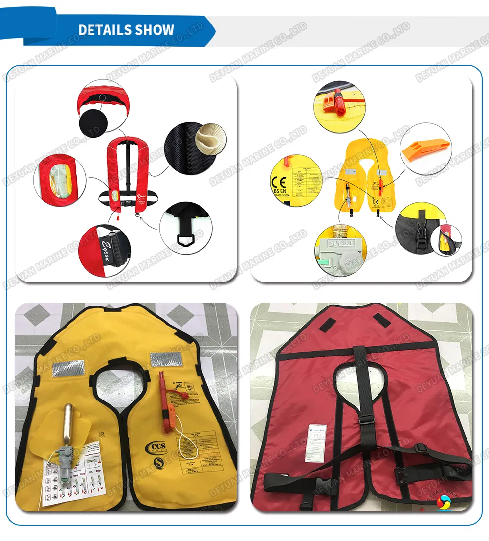 Inflatable Life Vest for Safety