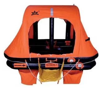 ISO 9650-1 Throw Over Board Self-Righting Inflatable Life Raft for Yacht