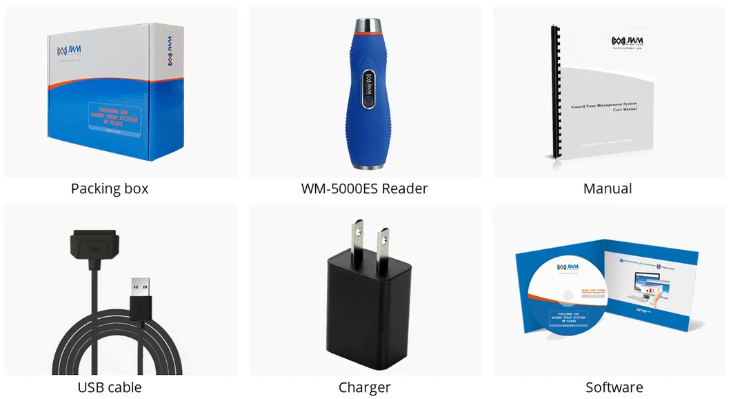 Jwm-5000es Touch Pen Guard Tour System Reader Impact Detect Function