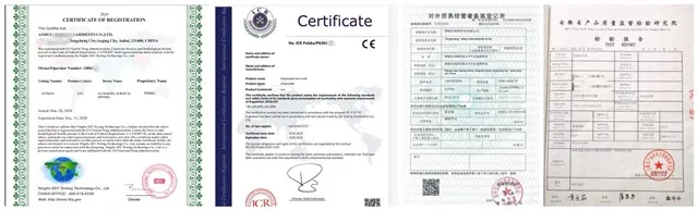 Kn 95 Civil Care Folded Face Mask N95 FFP1 FFP2 Mouth Muffle Pm2.5