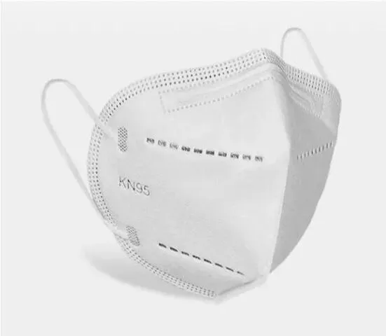 Kn95 Mask GB2626-2006, En149-2001 Ffp2 5 Layer Standards Non-Woven Fabric Protection Anti-Dust Adult Disposable Face Mask