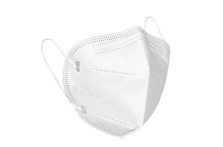 KN95 White Color Disposable Mask with English Packing