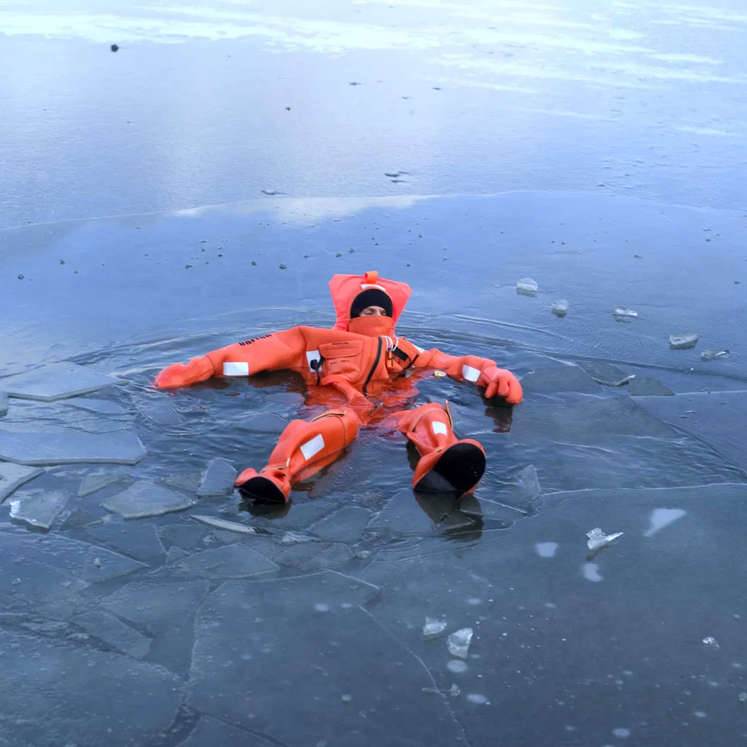 Lifesaving Suits Thermal Insulation Buoyant Immersion Suit