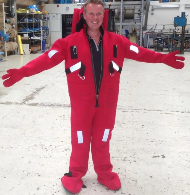 Lifesaving Suits Thermal Insulation Buoyant Immersion Suit