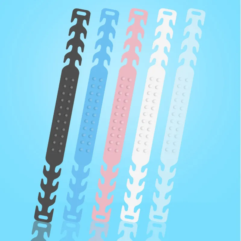 Long Strap Ear Saver Protecter Silicone TPE Material Soft Ear Hook Masked Extender Strap