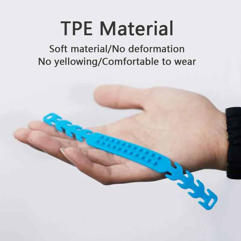 Long Strap Ear Saver Protecter Silicone TPE Material Soft Ear Hook Masked Extender Strap