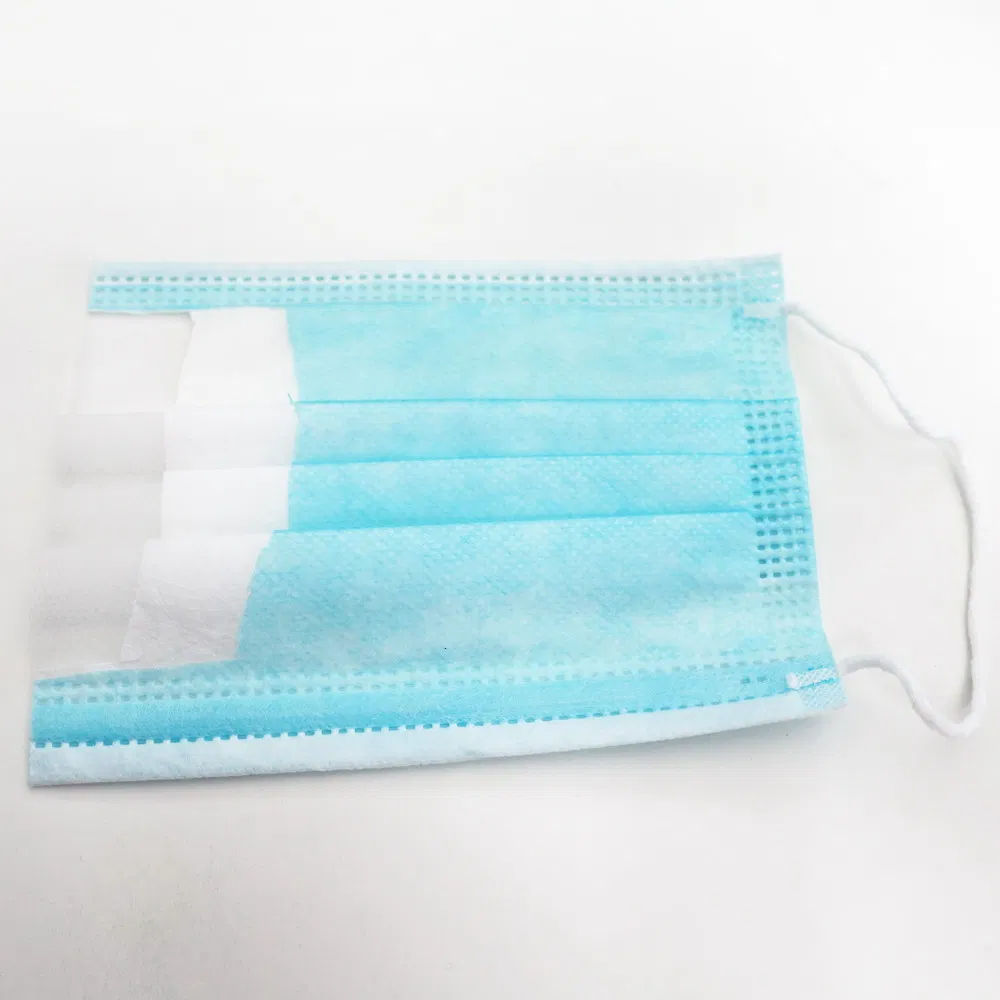Manufacture Face Mask Disposable Procedure 3 Ply Earloop Face Mask
