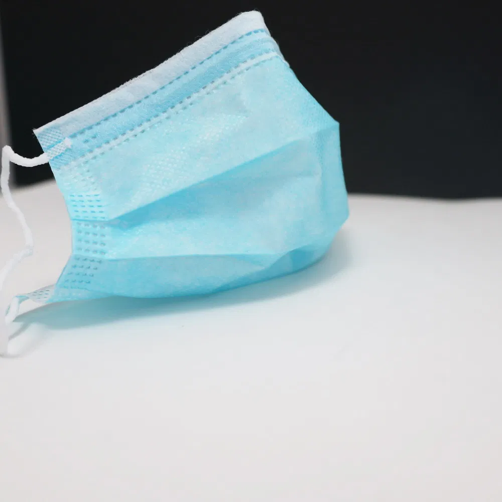 Manufacture Face Mask Disposable Procedure 3 Ply Earloop Face Mask