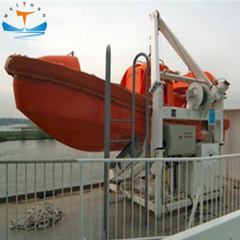 Marine a Type Fast Rescue Boat Launching Appliance Davit for Lifeboat