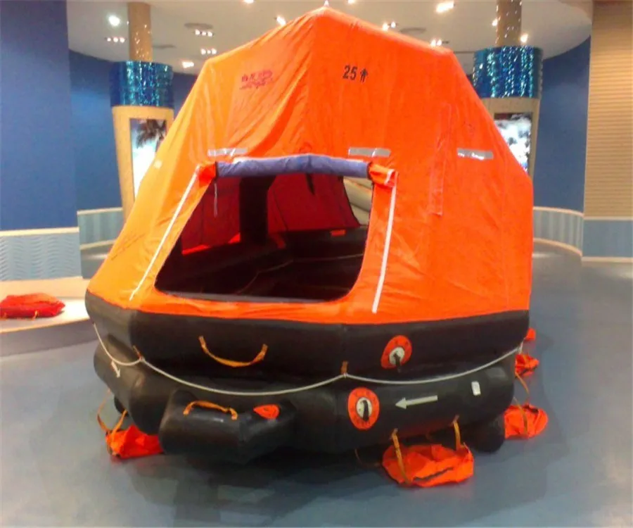 Marine Water-Proof Life Raft with 4~150 Persons Capacity