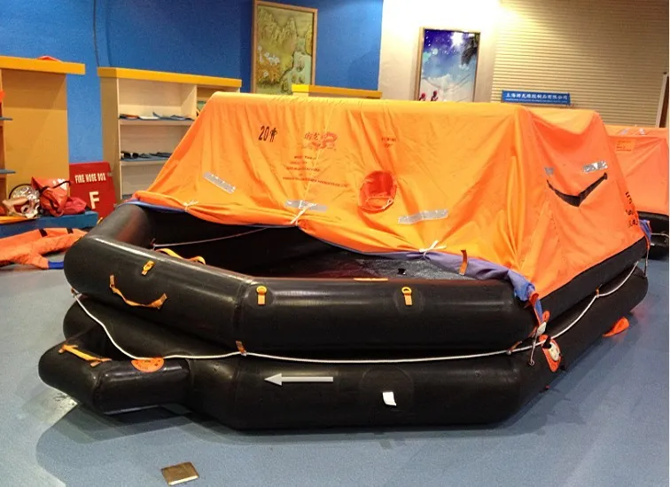 Marine Water-Proof Life Raft with 4~150 Persons Capacity