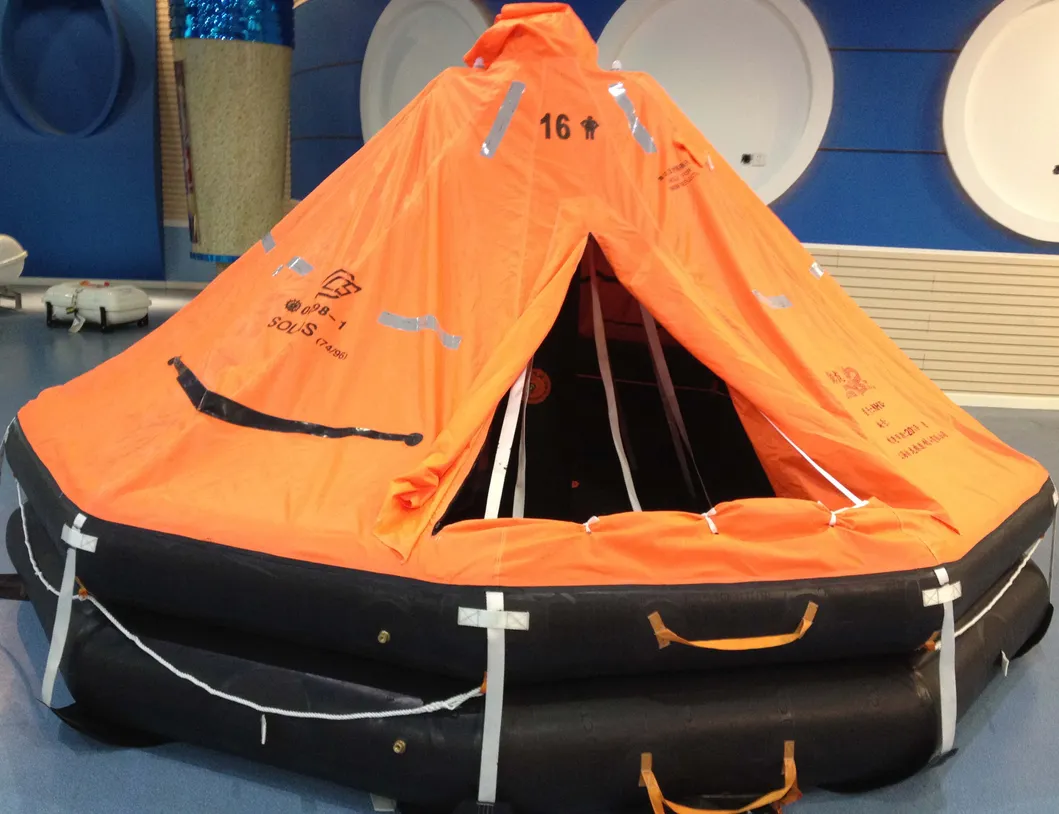 Marine Water-Proof Life Raft with 4~150 Persons Capacity