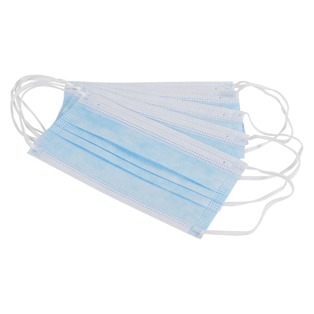 Mask Disposable Three Layers of Black and White 10 Pack Manufacturers for Protection of Civilian Adults