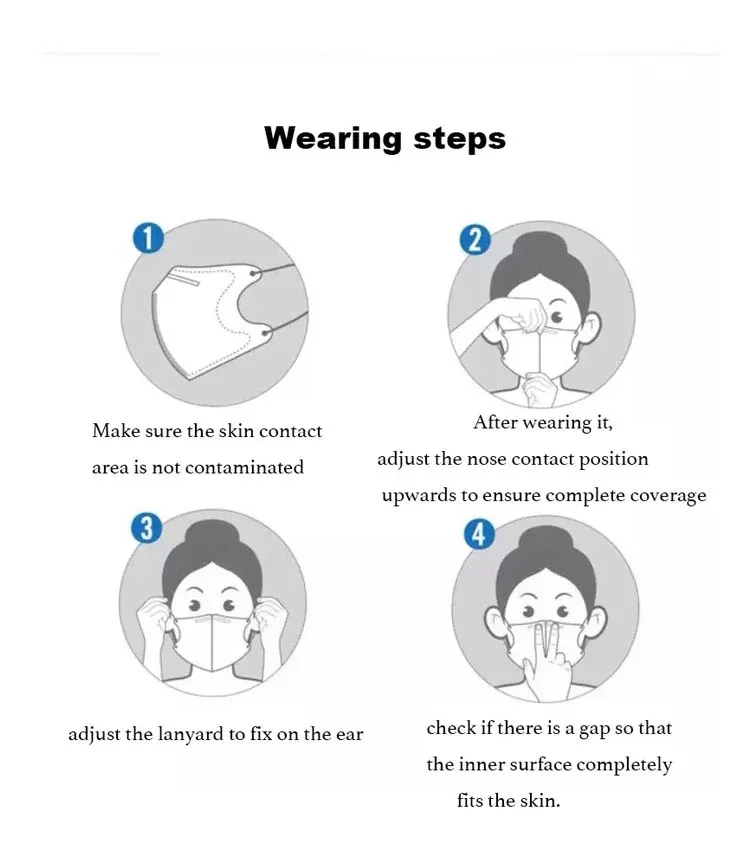 New Fatory Direct Fashion Custom Mouth Anti-Fog Mask Disposable Mask