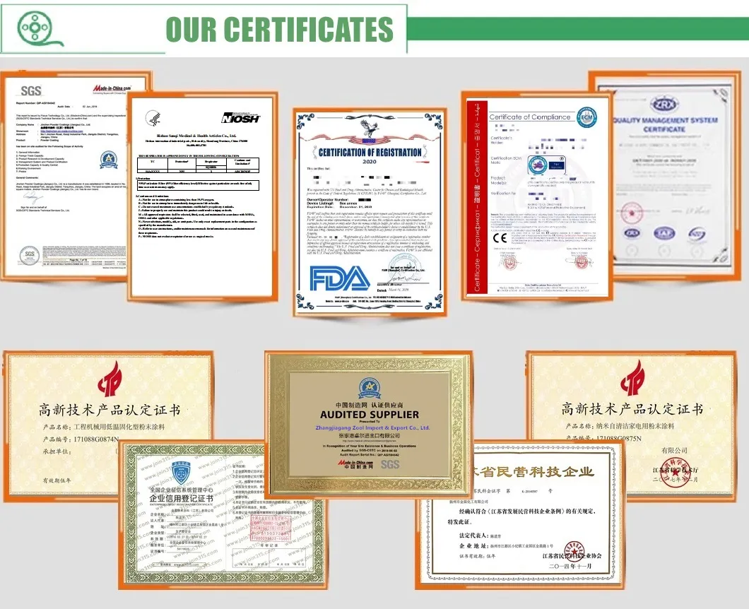Niosh N95 Self-Suction Filter Particulate Respirator Masks of En149: 2001 +A1: 2009