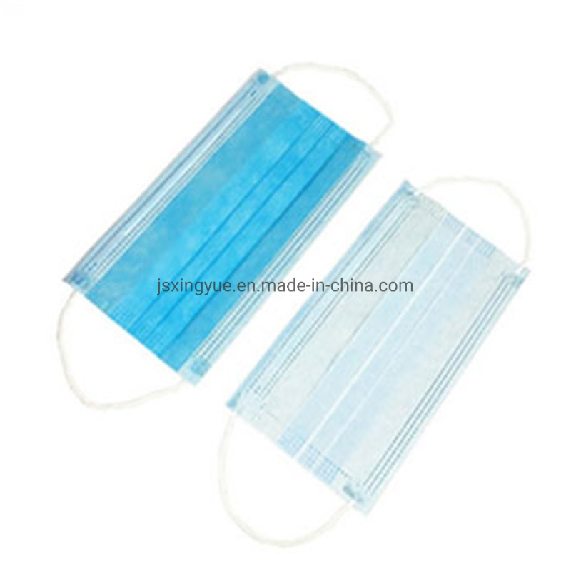 Non-Woven Disposable Melt-Blown Protective Face Mask, Earloop, Civil Use