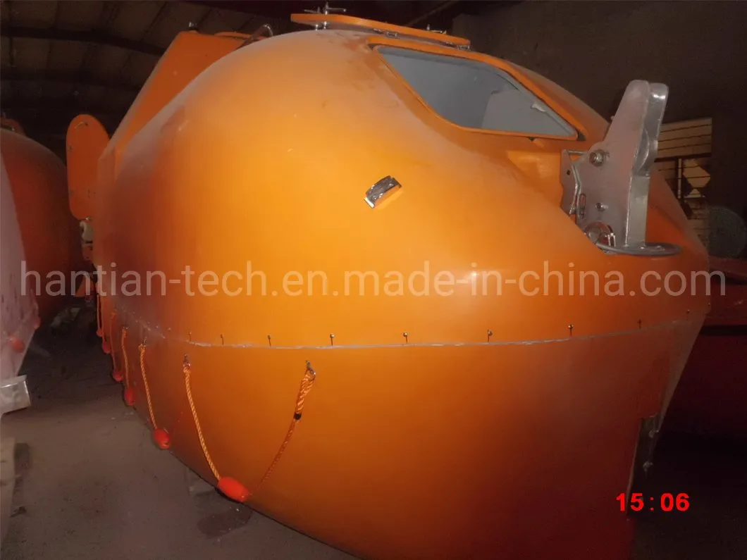 Ocean Ship Solas Marine Rigid Totally Enclosed Life Boat