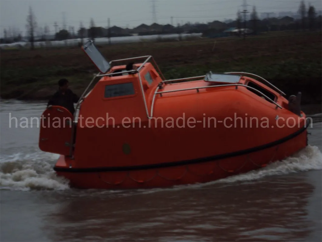 Ocean Ship Solas Marine Rigid Totally Enclosed Life Boat