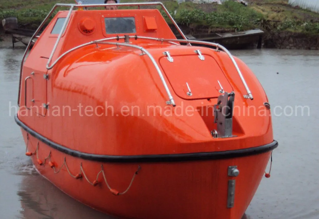 Ocean Ship Solas Marine Rigid Totally Enclosed Life Boat