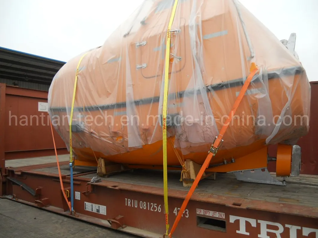 Ocean Ship Solas Marine Rigid Totally Enclosed Life Boat