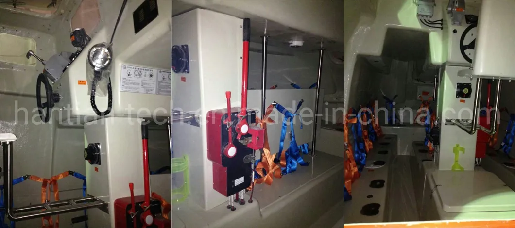 Ocean Ship Solas Marine Rigid Totally Enclosed Life Boat