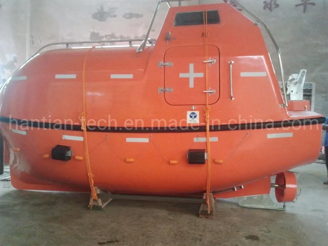 Ocean Ship Solas Marine Rigid Totally Enclosed Life Boat