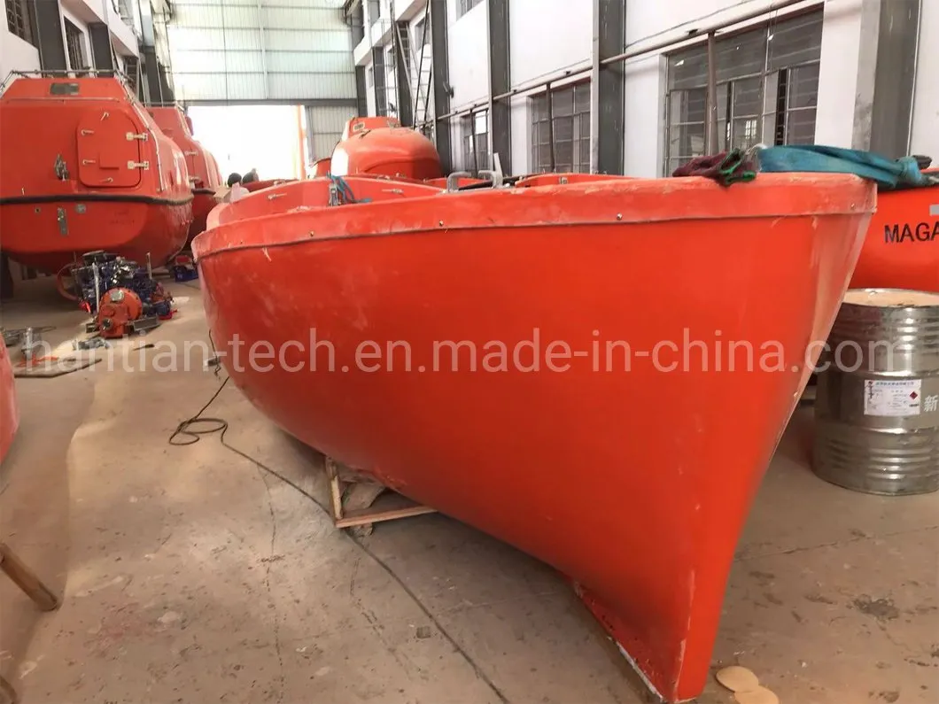 Ocean Ship Solas Marine Rigid Totally Enclosed Life Boat