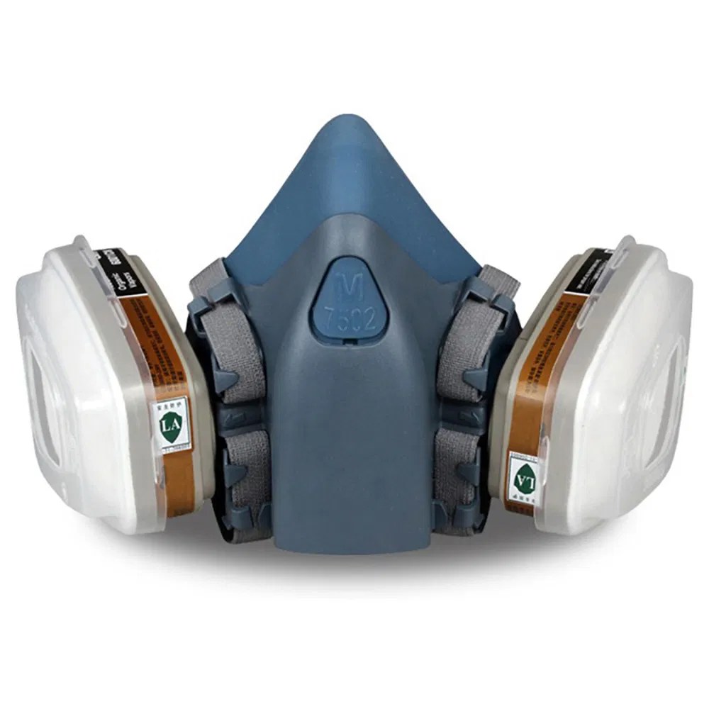 OEM/Wholesale/ High Quality Chemical Double Cartridge Half Face Mask Anti Gas Respirator (Like 7500/7501/7502/7503) China Supplier