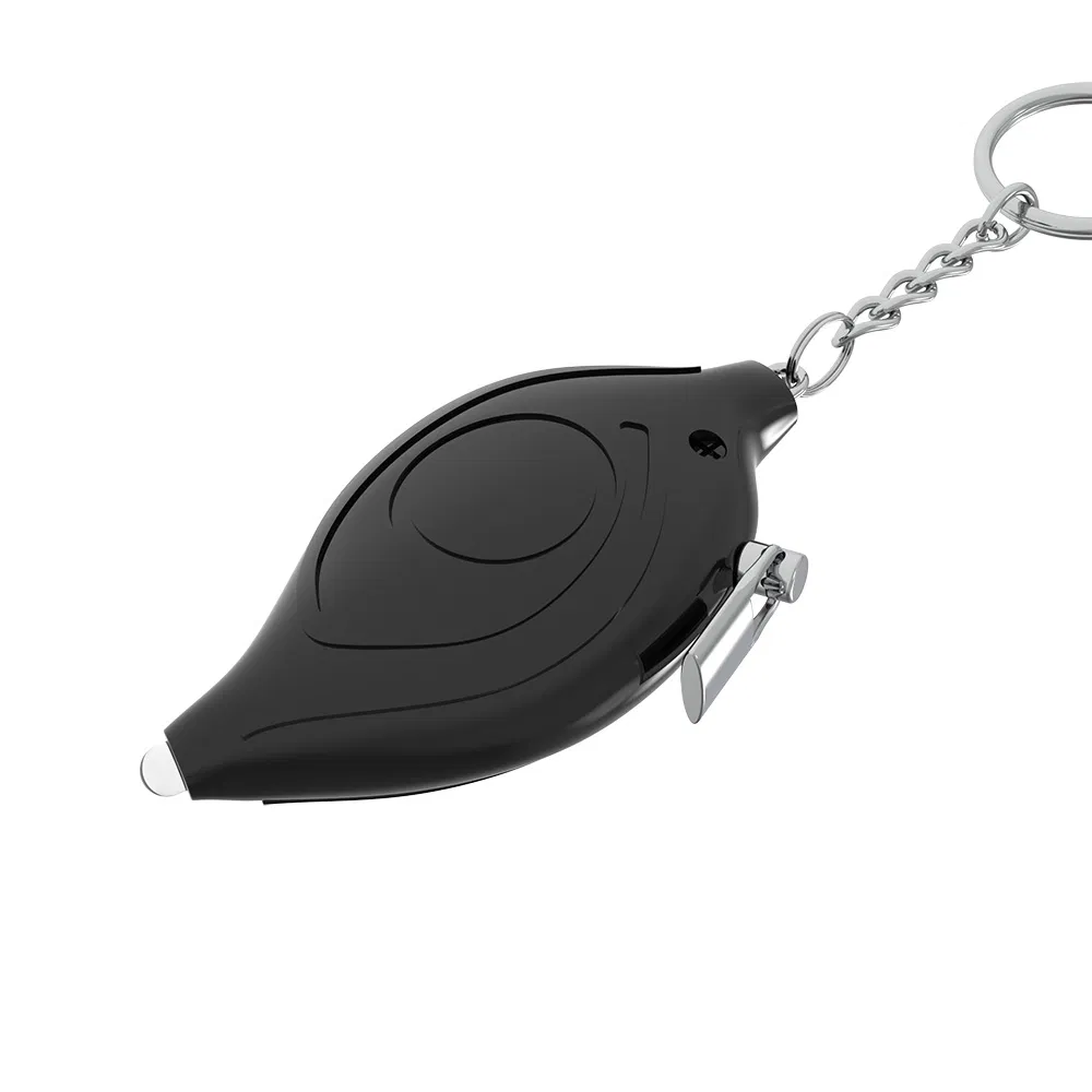 Personal Alarm Portable Self Defense Emergency Alarm for Women Elerdy Runner Girl Kids Custom Safety Rechargeable Alarm USB Type-C Anti Attack Alarm Keychain